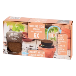 6x Kokosscheiben für Keimung 250ml