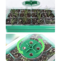 Germination Kit 2 Trays + 2 LEDs Fast Growth