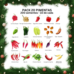 Achetez Kit 20 Variétés des Piments les plus forts au monde