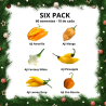 SIX PACK AJI - 6 Peppers 60 seeds 10 of each
