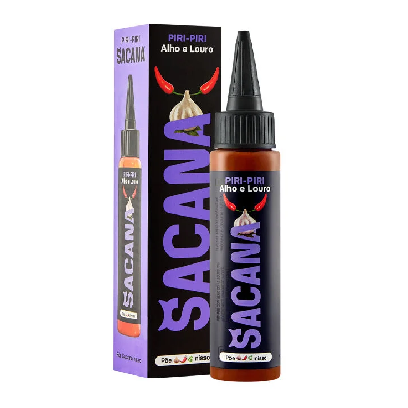 Sacana Sauce Ail et Laurier 75ml – Paladin Piripiri