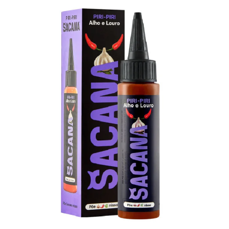Sacana Salsa Aglio e Alloro 75ml – Paladin Piripiri