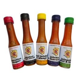 Pack 5 Senses, 5 Spicy Sauces, 5x100ML