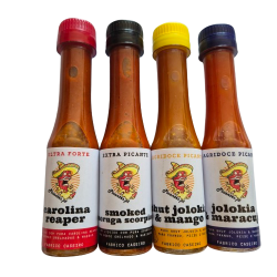 Pack 4 "Chili Lover's", 4 Molhos Picantes, 4x 100ML