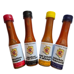 Pack 4 Chili Lover's - Kit 4 Salsas Picantes | Medio a Extremo