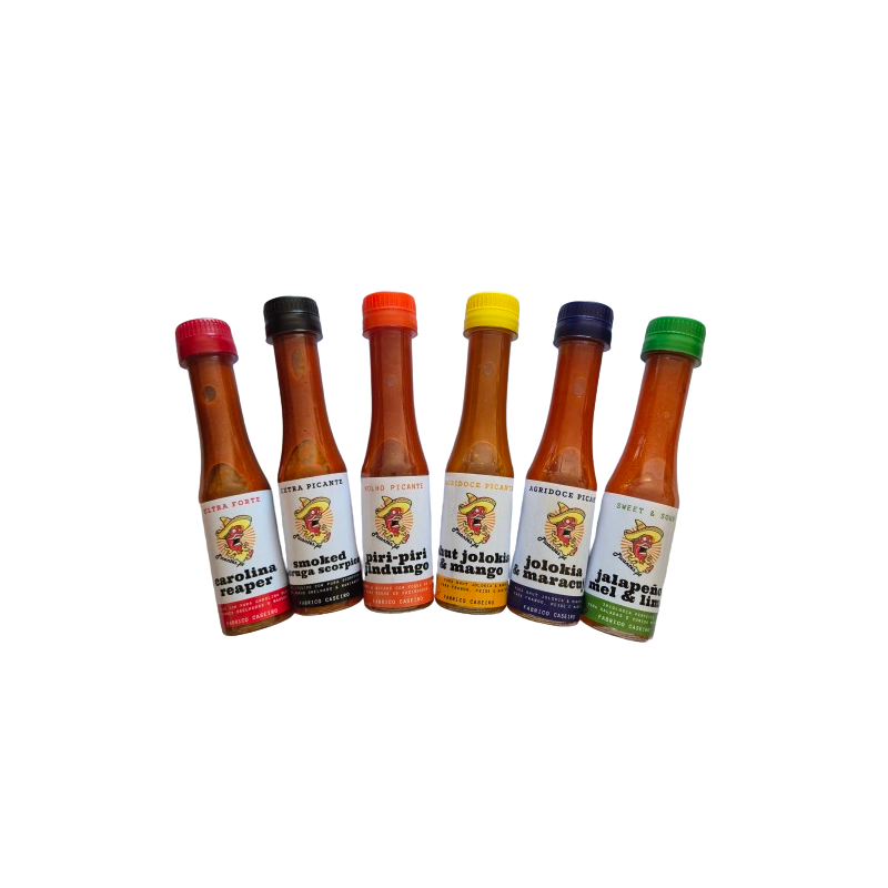 6er-Pack Aromen - 6 Saucen Kollektion | Mild bis Extrem