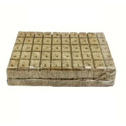 100x Rockwool Germination Cubes 2.5x2.5x2.5cm