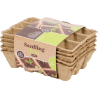 5x Plateaux de Germination, 60 Pots