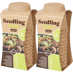 12x 6 cm Growing Pots